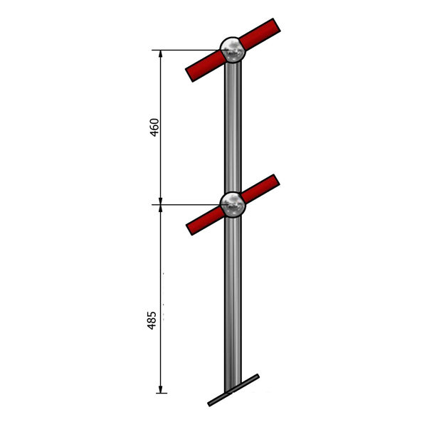 Angle Mount Post