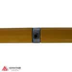 Close-up of ModuClamp 150 pipe joiner fitting for plumbing.