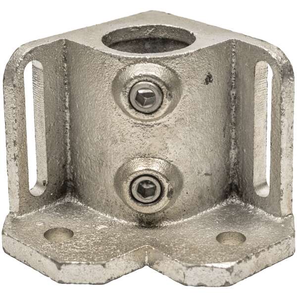 ModuClamp 243 - Corner Base Plate with Kick Plate Bracket