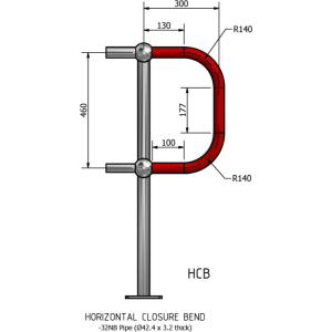 Horizontal Closure Bend