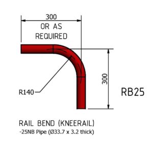 Knee Rail Bend