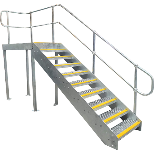 Yellow Anti-Slip Stair Nosings 50mm - Image 17