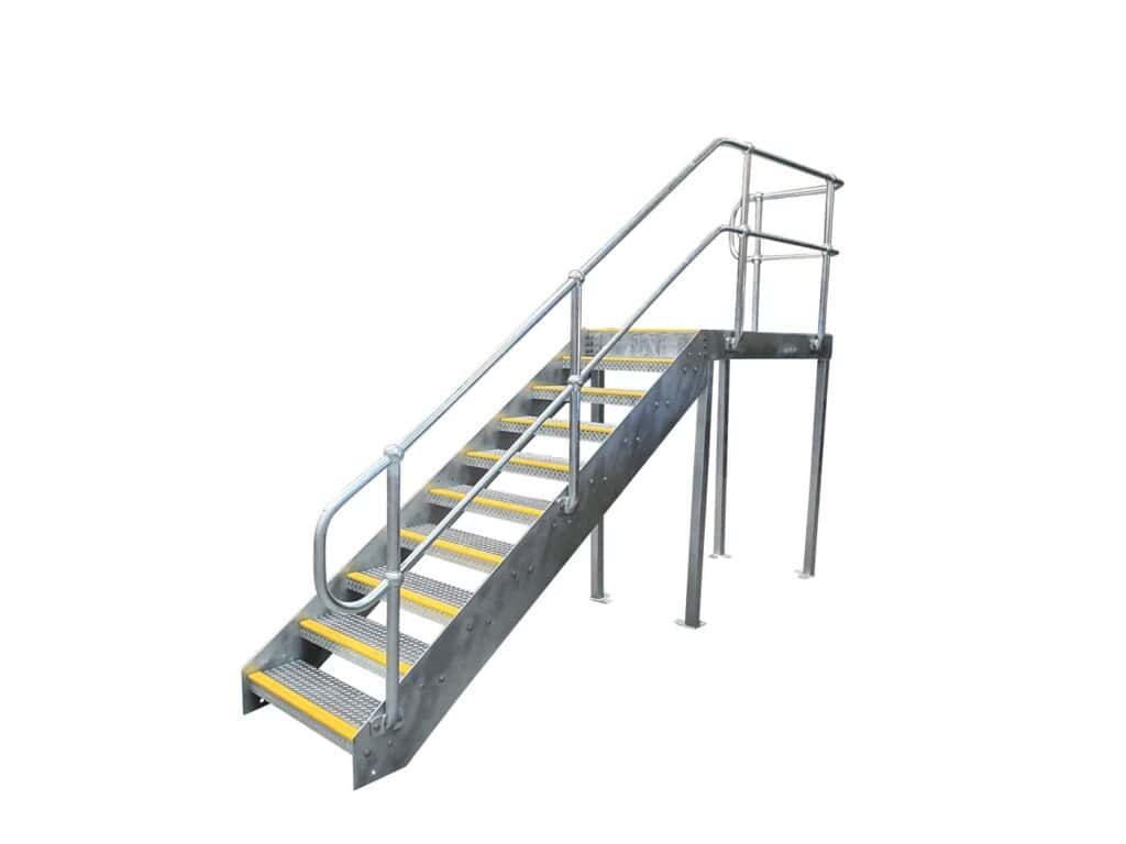 Staircase and Landing Kit with Rails