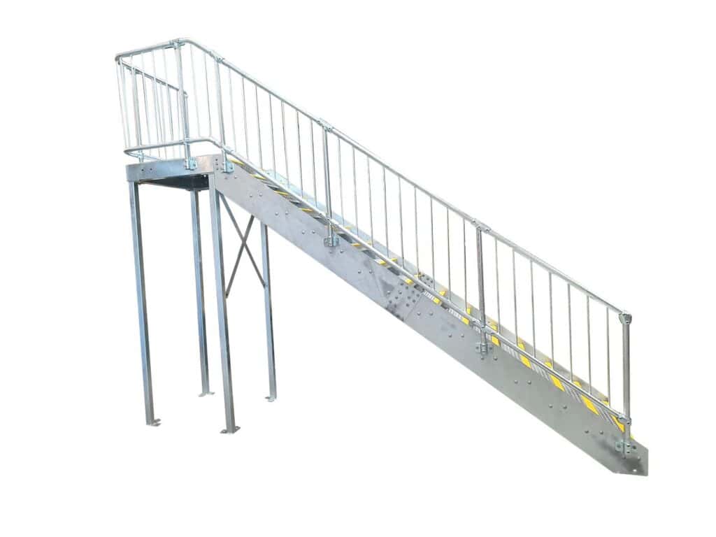 Staircase and Landing Kit with Balustrade