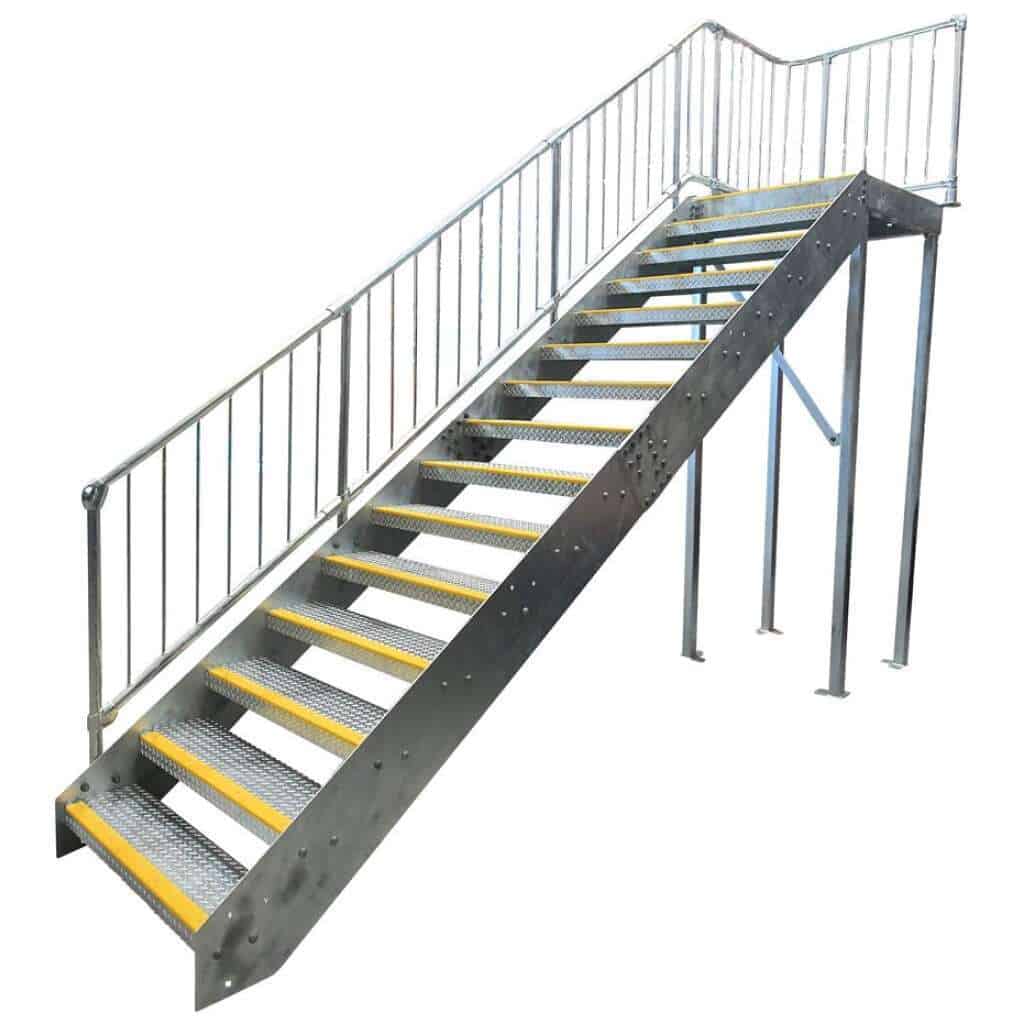 Staircase and Landing Kit with Balustrade