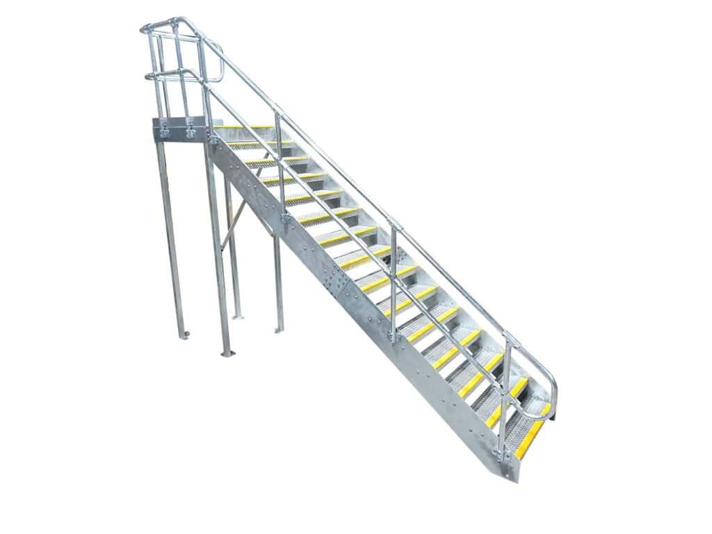 Staircase and Landing Kit with Rails