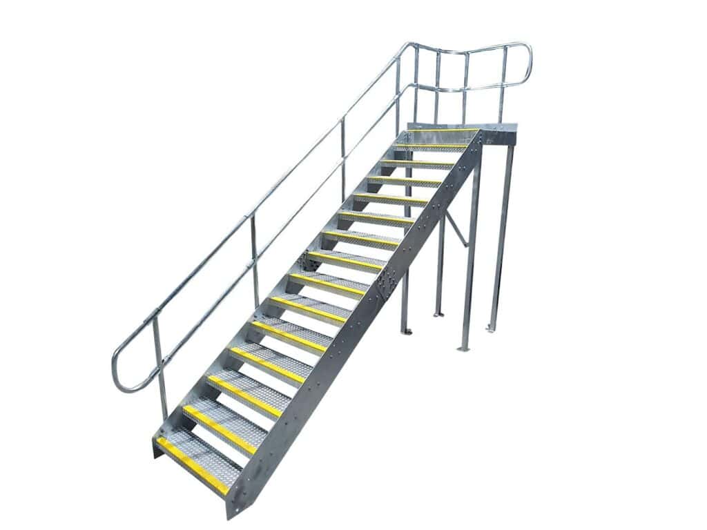 Staircase and Landing Kit with Rails