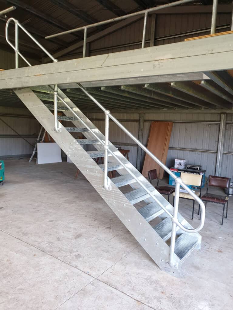 Staircase with Rails - Barrabool Pastoral