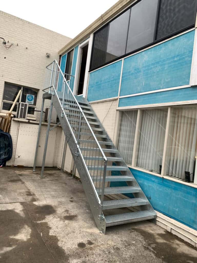 Heavy Duty Staircase Landing and Balustrade