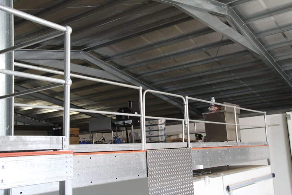 Mezzanine Railing and Gate