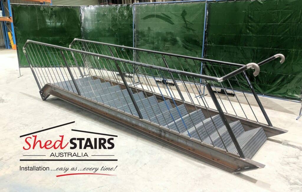 Staircase For Wagga Stadium - AS1428 - Before Galvanizing