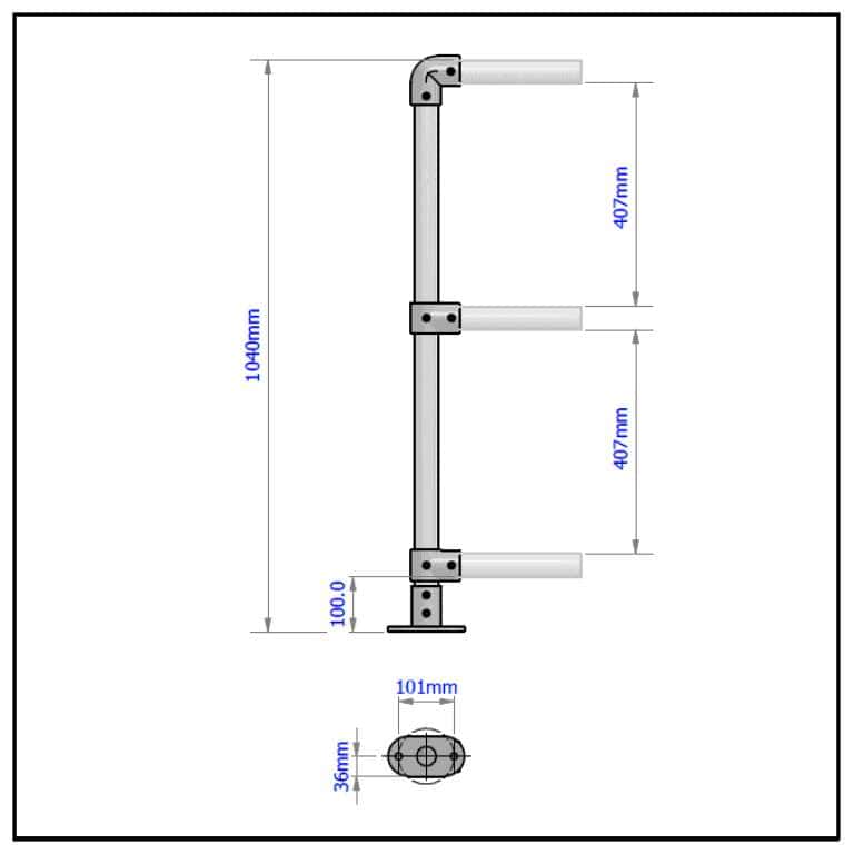 3 Pipe Railing System Archives - Advantage Industries