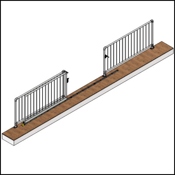 Balustrade Sliding Gate - Image 3