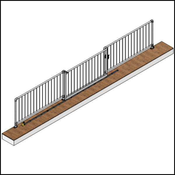Balustrade Sliding Gate - Image 2