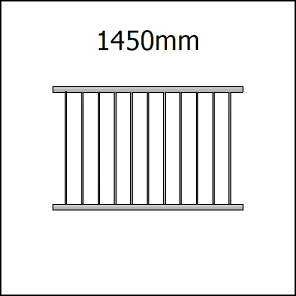 Balustrade Panel -1450mm