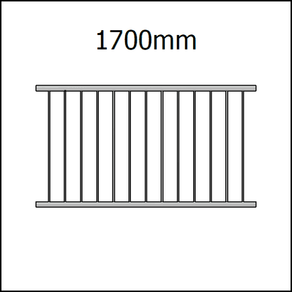 Balustrade Panel -1700mm