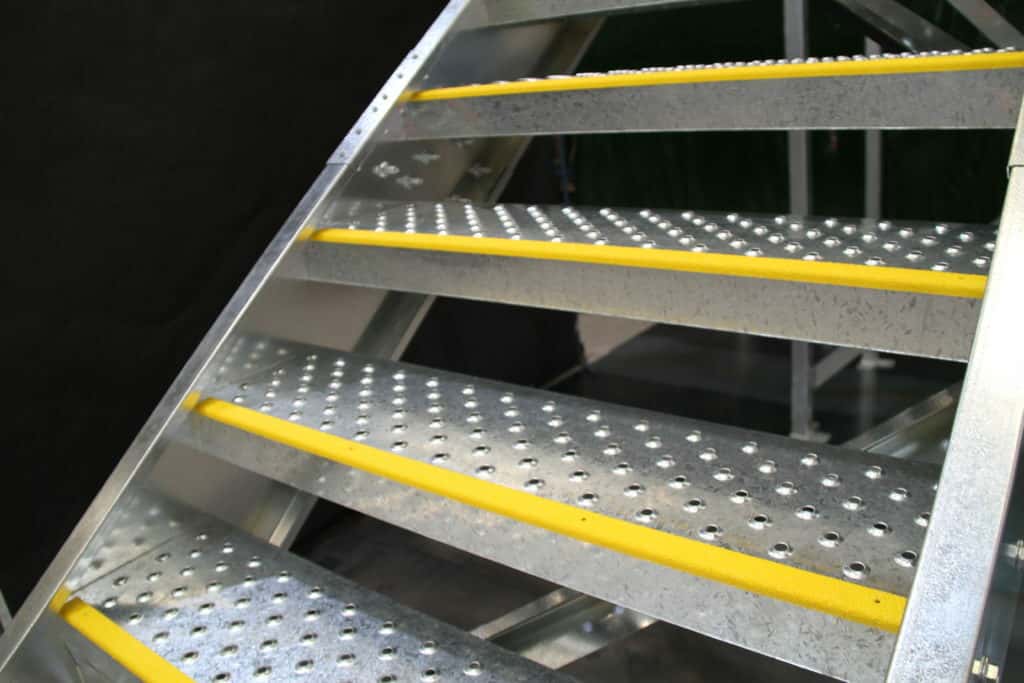 Yellow Anti-Slip Stair Nosings -25mm- Advantage Industries