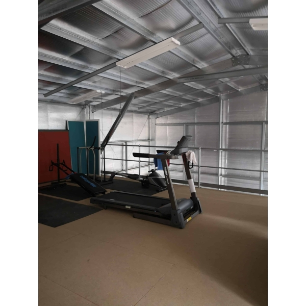 2 Pipe + Kick Plate Railing Intermediate Posts - Image 3
