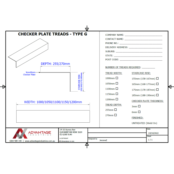 Checker Plate Tread Type G - Image 3