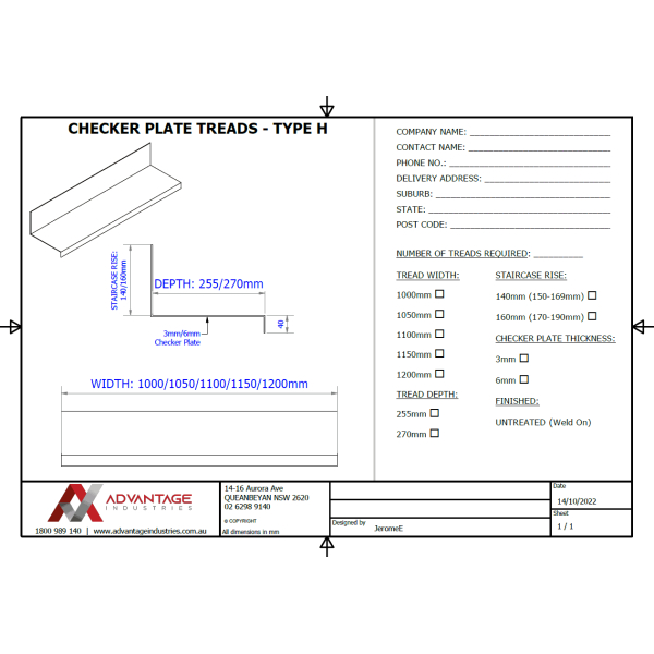 Checker Plate Tread Type H - Image 3