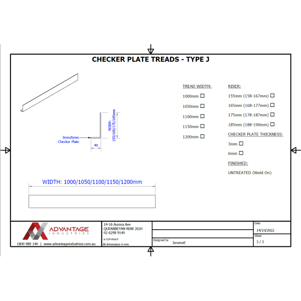 Checker Plate Tread Type J - Image 3