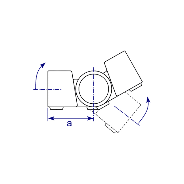 ModuClamp 148 - Swivel Tee Fitting - Image 5