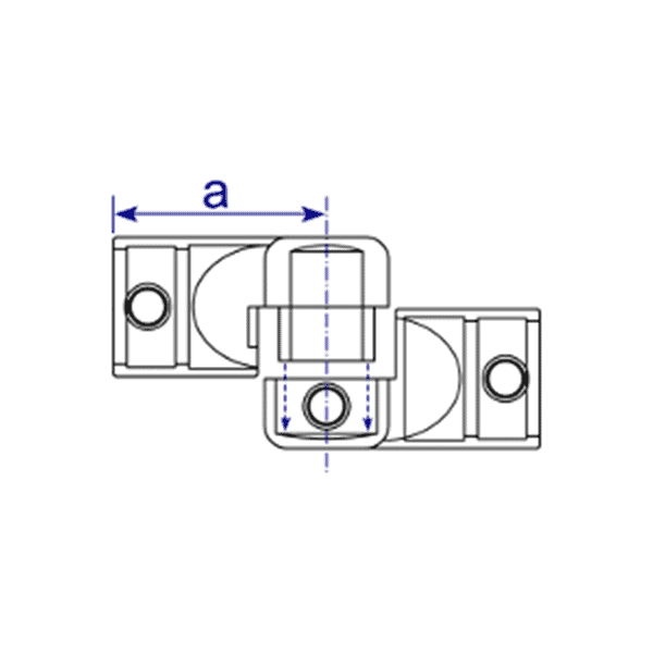 ModuClamp 166 - Adjustable Knuckle Fitting - Image 4