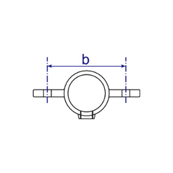 ModuClamp 167M - Double Swivel Male Fitting - Image 3