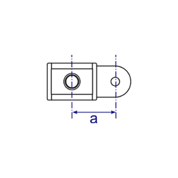 ModuClamp 168M - Corner Swivel Male Fitting - Image 4