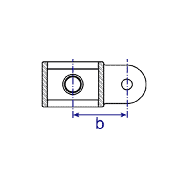 ModuClamp 173M - Single Swivel Male Fitting - Image 4