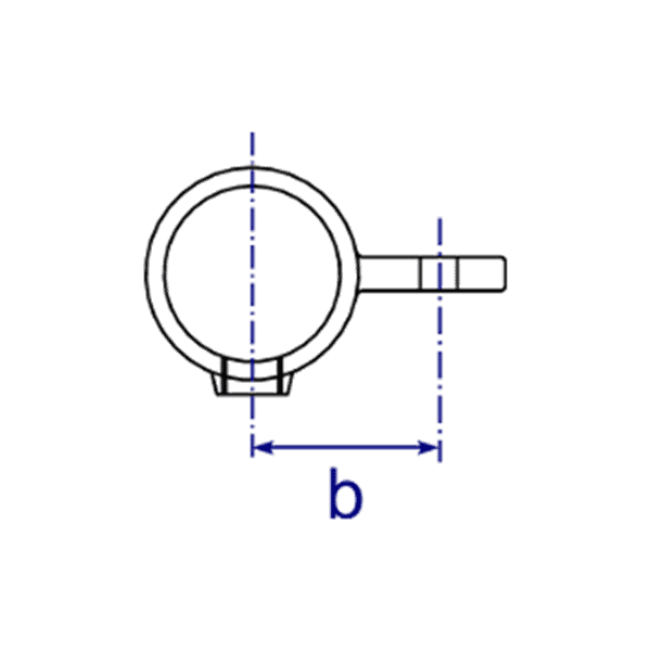 ModuClamp 173M - Single Swivel Male Fitting - Image 3