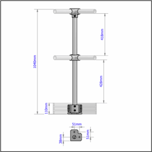 Modurail-2 - Corner Posts Details