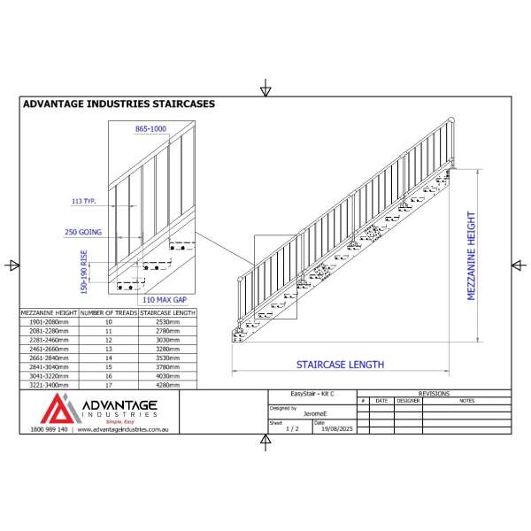 EasyStair C — With ModuBal Both Sides - Image 9