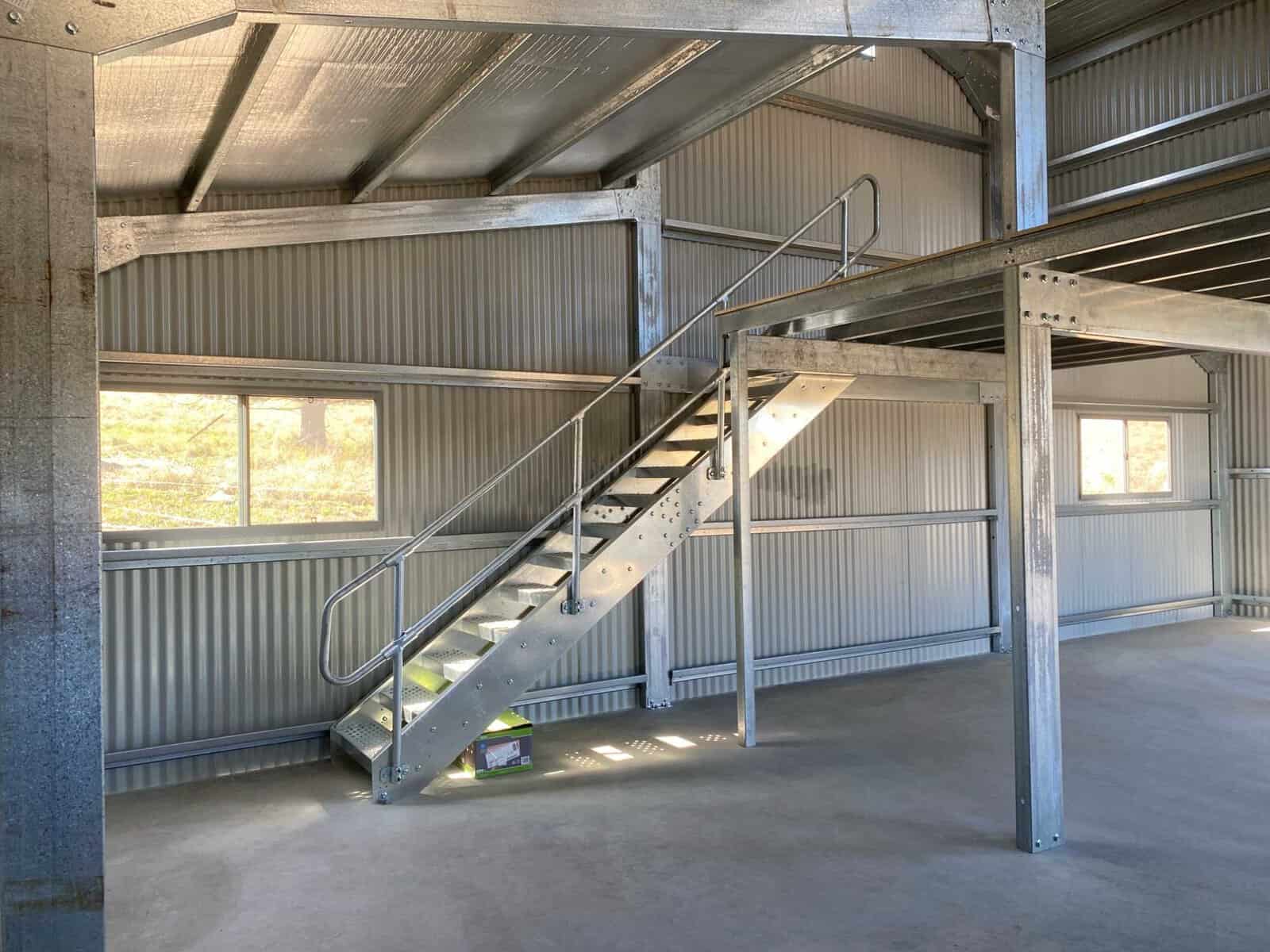 EasyStair – Prefab Flat-packed Steel Staircase - Advantage Industries