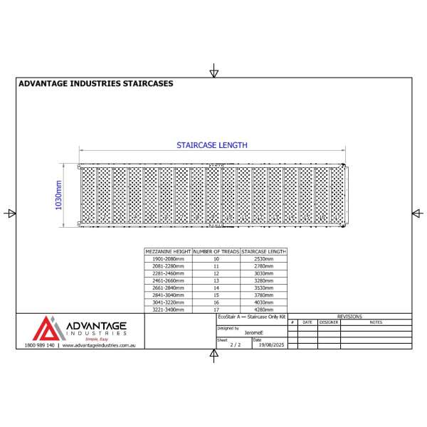 EcoStair A — Staircase Only Kit - Image 7
