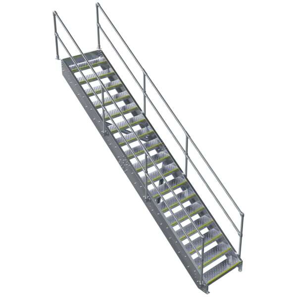 EcoStair E — With ModuRail Both Sides