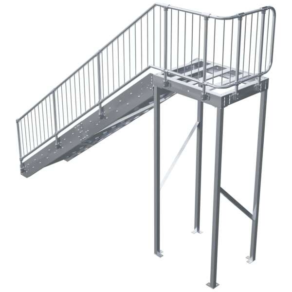EcoStair G— And Landing Kit With ModuBal One Side - Image 4