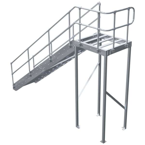 EcoStair K— And Landing Kit With ModuRail Both Sides - Image 4