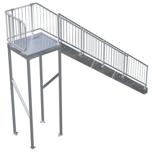 EasyStair H — With Landing Kit And ModuBal Both Sides - Image 10