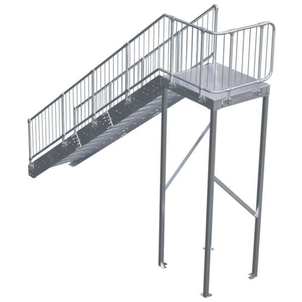 EasyStair H — With Landing Kit And ModuBal Both Sides - Image 7