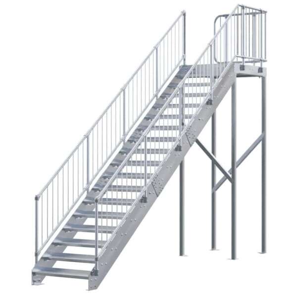 EasyStair H — With Landing Kit And ModuBal Both Sides - Image 4