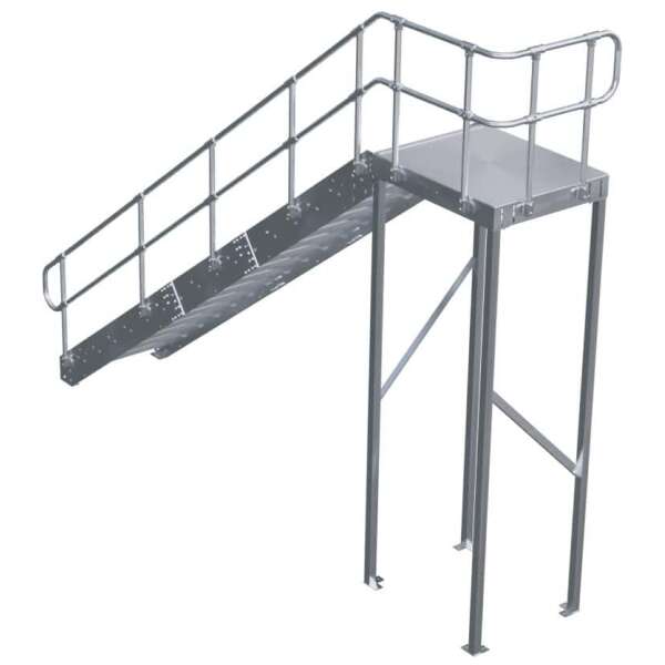 EasyStair J — With Landing Kit And ModuRail One Side - Image 6