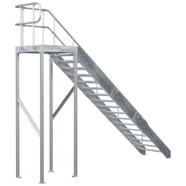EasyStair J — With Landing Kit And ModuRail One Side - Image 9