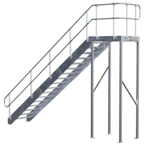 EasyStair J — With Landing Kit And ModuRail One Side - Image 7