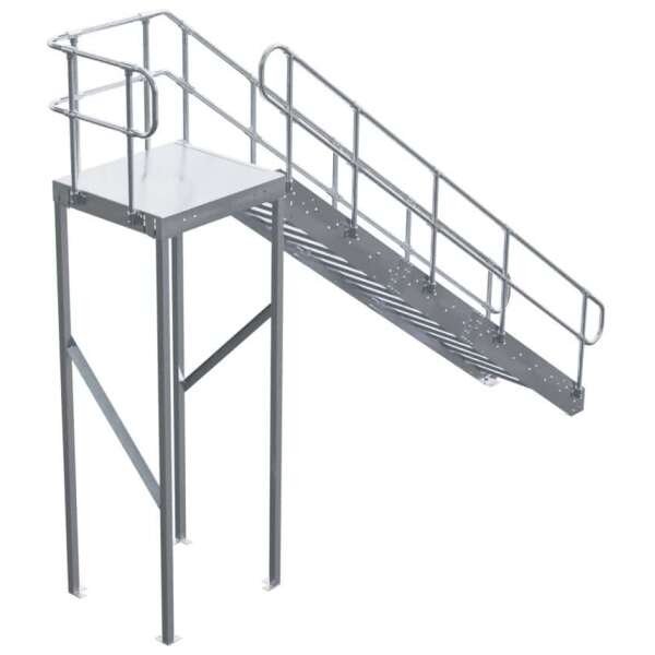 EasyStair K — With Landing Kit And ModuRail Both Sides - Image 8