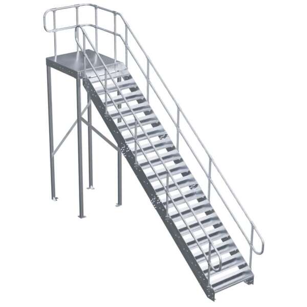 EasyStair K — With Landing Kit And ModuRail Both Sides - Image 10