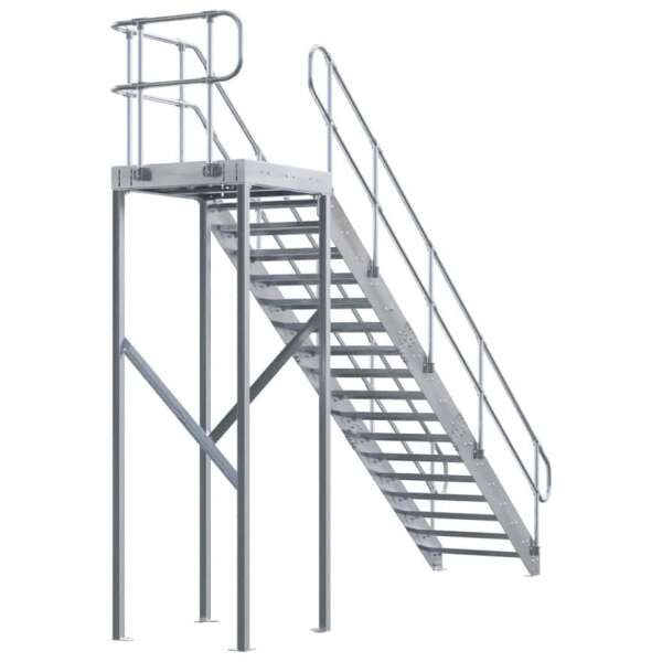EasyStair K — With Landing Kit And ModuRail Both Sides - Image 7
