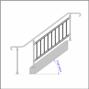 ModuBal - Short Stair Panel