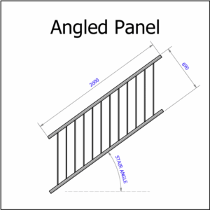 ModuBal - Stair Panel - 2000mm