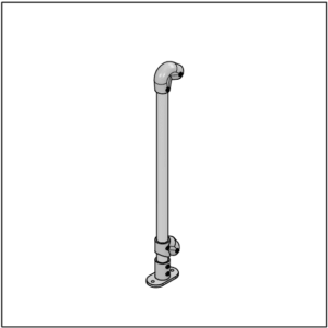ModuBal - Stair Top Post - Top Mount